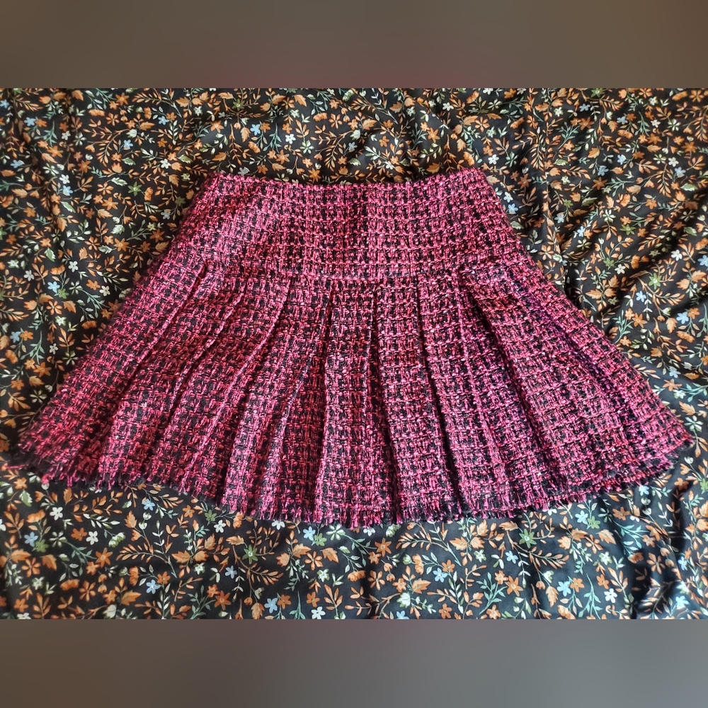 Alice + Olivia Tweed Skirt